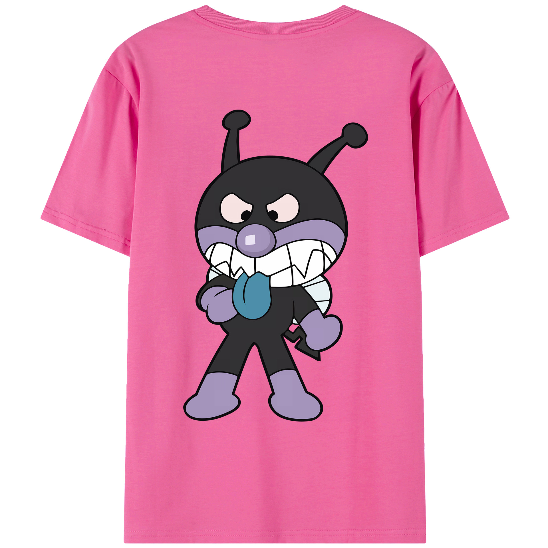 （画像用） アンパンマン Anpanman レディース半袖Tシャツ(バックプリント)